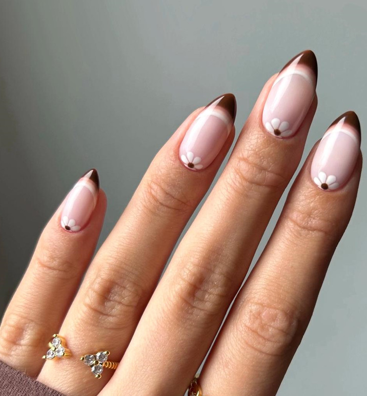 uñas soft gel en madrid marrones