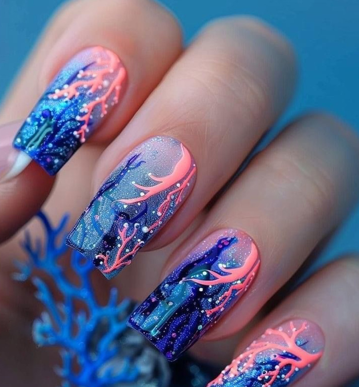 manicura profesional en relieve