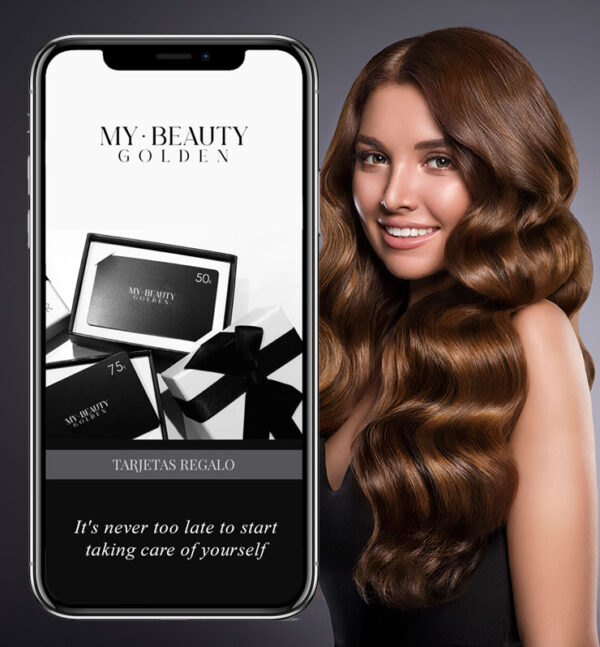 Tarjeta regalo pack cabello perfecto mujer